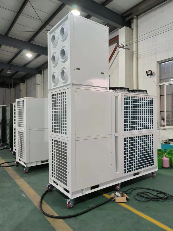 24Ton/84KW Ar condicionado de tenda industrial para eventos Exposição de tendas, casamento, exposição de automóveis, festas