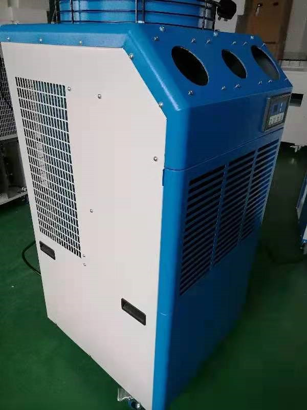 6.5KW Ar condicionado com arrefecimento por ponto, refrigerador de ar portátil R410A de alto fluxo sem instalação