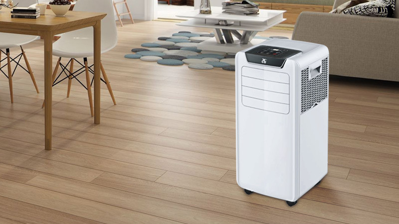 Inversor de aquecimento e resfriamento 9000Btu 220V 50Hz AC Mobile Stand Portable Air Conditioner
