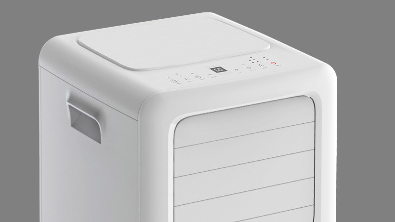 Ar condicionado portátil Eco-Air (12.000 BTU) com controlo Wi-Fi inteligente