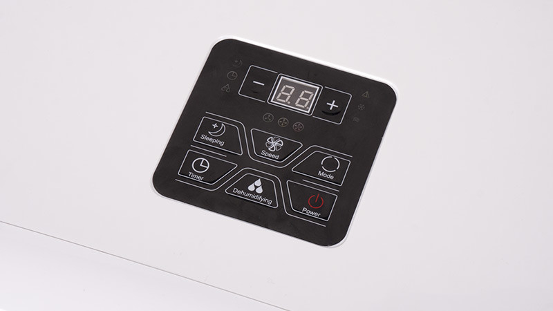 9000BTU Unidades portáteis de ar condicionado de quarto com desumidificador de controle remoto WIFI e modo de sono