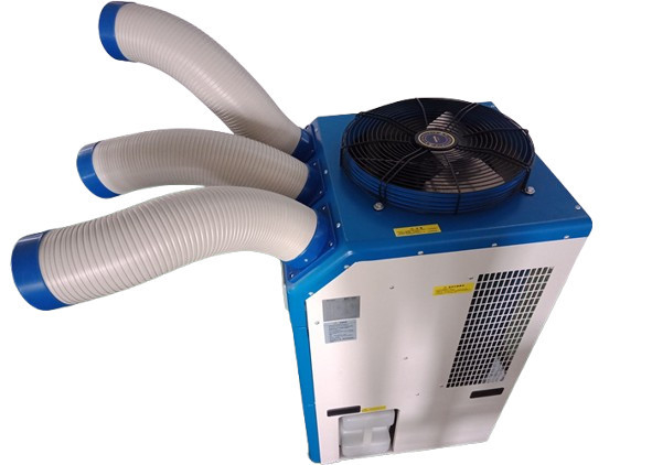 Ar condicionado portátil de 6500w 22000btu Ar arrefecido AC Três dutos Refrigerador portátil de ponto