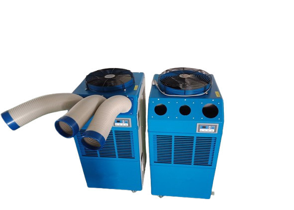 Ar condicionado portátil de 6500w 22000btu Ar arrefecido AC Três dutos Refrigerador portátil de ponto