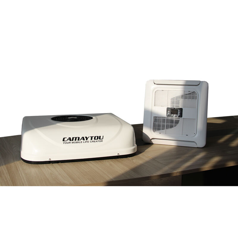 12 volts 12v Ar condicionado Camper RV Carro Sistema de ar condicionado DC 24v Ar condicionado de estacionamento Parking Cooler