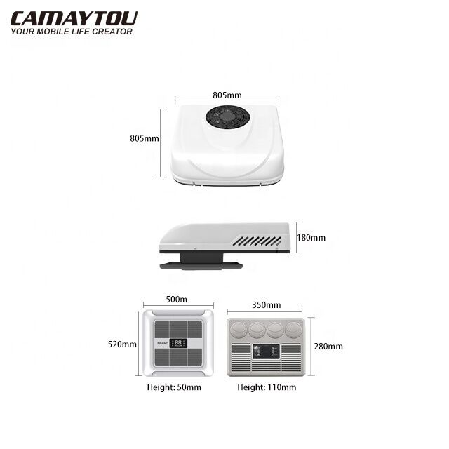 12v Rv Ar condicionado para caravanas Ar condicionado 12v 24v 48v Outros sistemas de ar condicionado